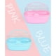 thumbnail image 3 of Greeniant Reemplazo de jaula portátil para ratón, reutilizable, lavable, Color sólido, tapa transparente, viaje, mascota, porta ratones, Aseo de mascotas Rosa, 3 of 6