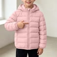 thumbnail image 6 of Luvrsol Girls Box‑Quilted Hooded Puffer Jacket, Zip‑Up Lightweight Kids Cold‑Weather Outerwear 100-160, 6 of 6
