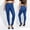 Blue, variant on Women's High Waisted Denim Pants with Pockets Stretchy Slim Fit Sexy Jeans Pants Comfy Vintage 90S Fashion Long Pants