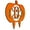 Q, variant on JASS GRAPHIX Initial A Monogrammed Aluminum Pumpkin Sign for Lawn décor
