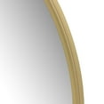 thumbnail image 3 of 30" Metal Round Accent Mirror,Gold, 3 of 6