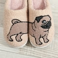 thumbnail image 3 of Pantuflas peludas Cgtredaw de algodón suave con punta cerrada para Hombres y mujeres, 3 of 9