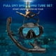 thumbnail image 5 of Máscara buceo Silicona adulta Anti-Fog Goggles Gafas Scuba submarina Snorkel But Tubo Equipo piscina, 5 of 8