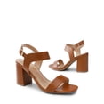 thumbnail image 2 of Sandalias DREAM PAIRS con Tacones Altos Anchos y Punta Cuadrada para Mujer, 2 of 7
