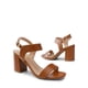 thumbnail image 2 of Sandalias DREAM PAIRS SDHS2359W Marrón con Tacones Altos y Anchos, 2 of 7