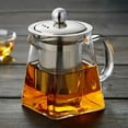 thumbnail image 2 of S SERENABLE Glass Tea Manufacturer Pot With Removable Tea Items For Infuser 260/450 / 650ml 260ml, 2 of 9