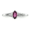 thumbnail image 4 of Primal Gold 10 Karat White Gold Geniune Ruby Birthstone Ring, 4 of 7