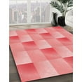 thumbnail image 3 of Ahgly Company Machine Washable Indoor Square Transitional Pastel Pink Area Rugs, 7' Square, 3 of 7