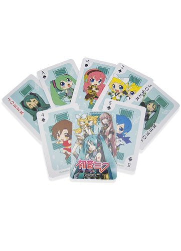 Hatsune Miku Card Deck Poker