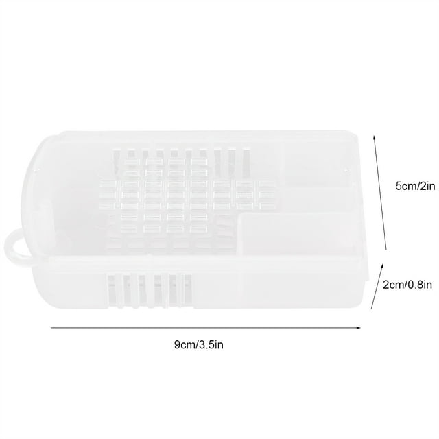 Beekeeping Equipment, Practical Small Holes Large Space Plastic Material Bee Cage for Gardening
