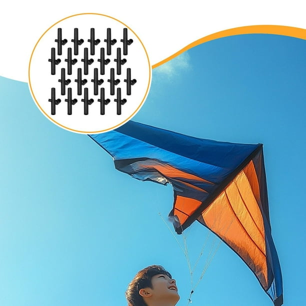 Pièces de cerf-volant, connectique