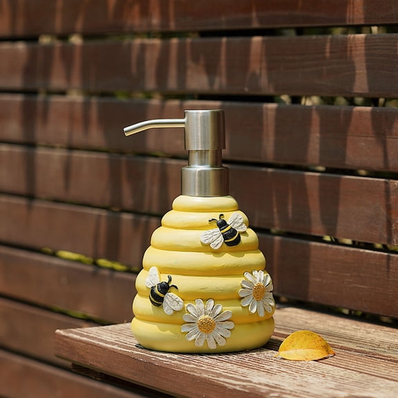 WRITWAA Pump Lotion Dispenser Soap Dispenser Resin 1Pack