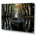 thumbnail image 2 of Designart "The Canal Canal Navigating I" Canals Wall Decor, 2 of 5