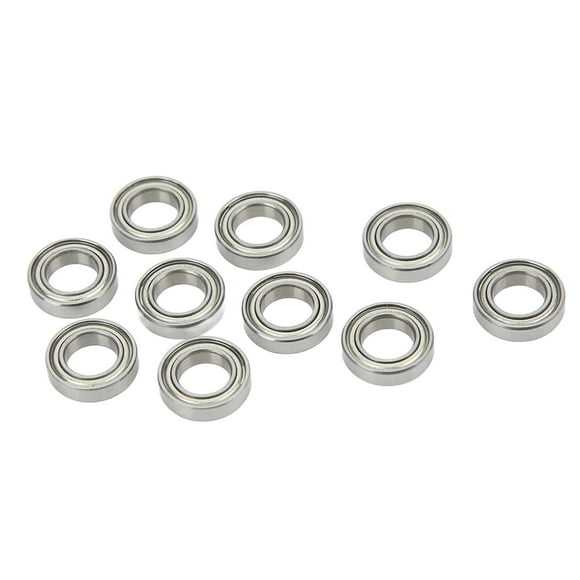 Rodamiento de bolas para coche RC, 10 rodamientos de bolas RC Rodamientos de bolas blindados de metal Rodamientos de bolas para ZD Racing Durabilidad probada en el tiempo