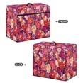 thumbnail image 3 of HELLHERO Dust Cover for Sewing Machine 17.7x8.6x12.5 Inch Top Handle Dust-Proof Simple Rose Pattern, 3 of 8