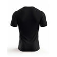 thumbnail image 2 of Camiseta creativa con estampado de zapatillas de lona para hombre, informal, de manga corta y cuello redondo, ideal para verano al aire libre. Ideal para adultos, hombres, mujeres, adolescentes, jóven, 2 of 6