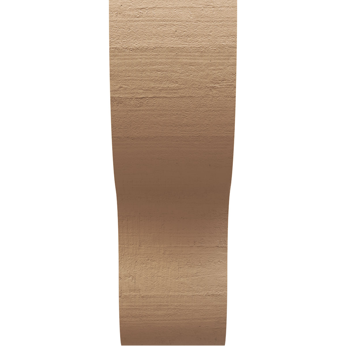 11"W x 22"D x 33"H Classic Greensboro Rough Cedar Woodgrain TimberThane Corbel, Primed Tan