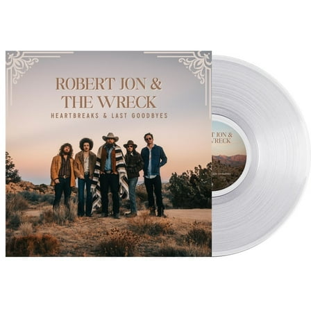Jon,Robert & the Wreck - Heartbreaks & Last Goodbyes [Crystal Clear LP] - Music & Performance - Vinyl