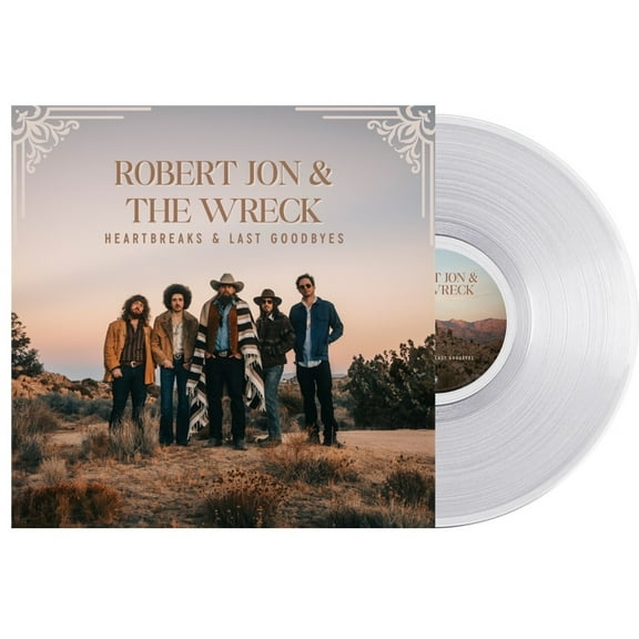 Jon,Robert & the Wreck - Heartbreaks & Last Goodbyes [Crystal Clear LP] - Music & Performance - Vinyl