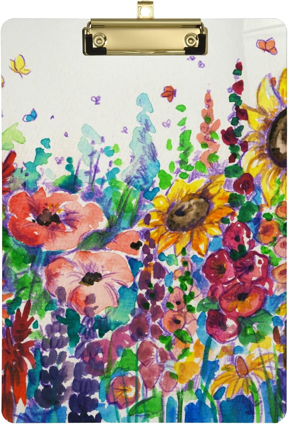 Curated visual reference: Visual Reference: Fmshpon Summer Flowers Garden Clipboard Hardboard Wood Nursing Clip