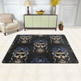 thumbnail image 2 of XMXT Non-Slip Area Rug, Motorcycle Skeleton Print Polyester Rugs for Living Room, 72 x 48 inches, 2 of 9