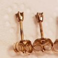 thumbnail image 3 of 14K Gold Earring Backs Yellow Ear Locking, 3 of 5