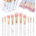 thumbnail image 3 of Pinceles Pinceles Pcs Set de herramientas para sombra de ojos Pinceles Maquillaje 10 Pinceles para difuminar cosméticos, 3 of 8