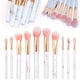 thumbnail image 3 of Pinceles Pinceles Pcs Set de herramientas para sombra de ojos Pinceles Maquillaje 10 Pinceles para difuminar cosméticos, 3 of 8