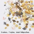 thumbnail image 4 of 168pcs Flower Leaf Animal Themed Resin Fillers Nail Art Decoration Charms Insert Resin Accessories Resin, 4 of 9
