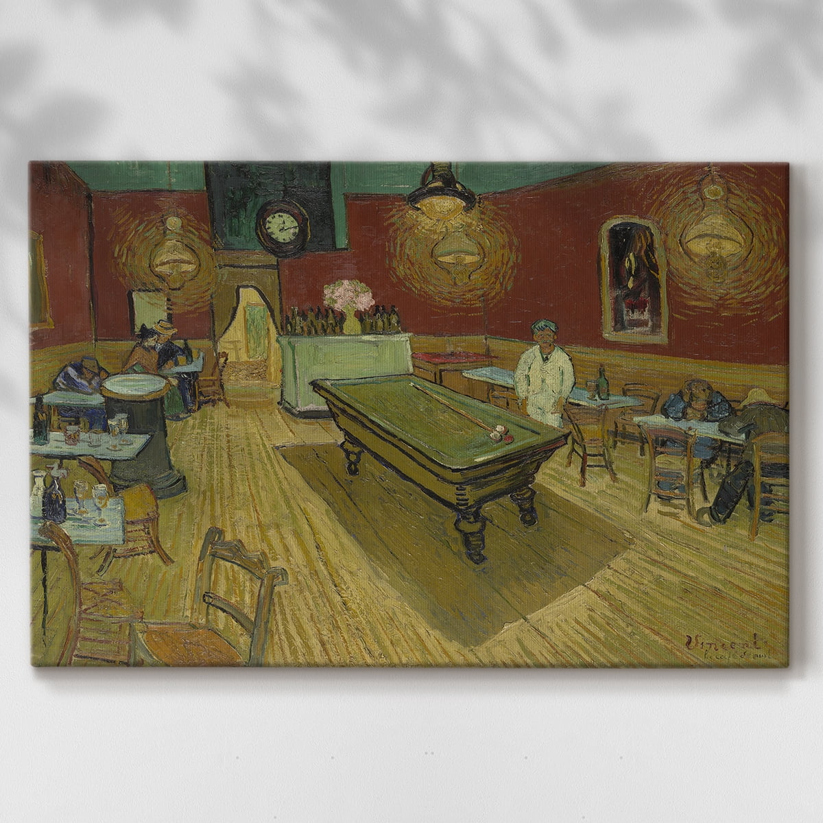 Wexford Home The Night Café - 16" x 20" Gallery Wrapped Canvas, Ready to Hang