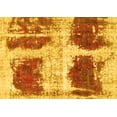 thumbnail image 1 of Ahgly Company Indoor Rectangle Abstract Yellow Modern Area Rugs, 2' x 5', 1 of 4