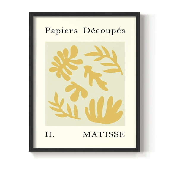 Matisse CCLXXVII in Solid Wood 8 x 10 Framed Print