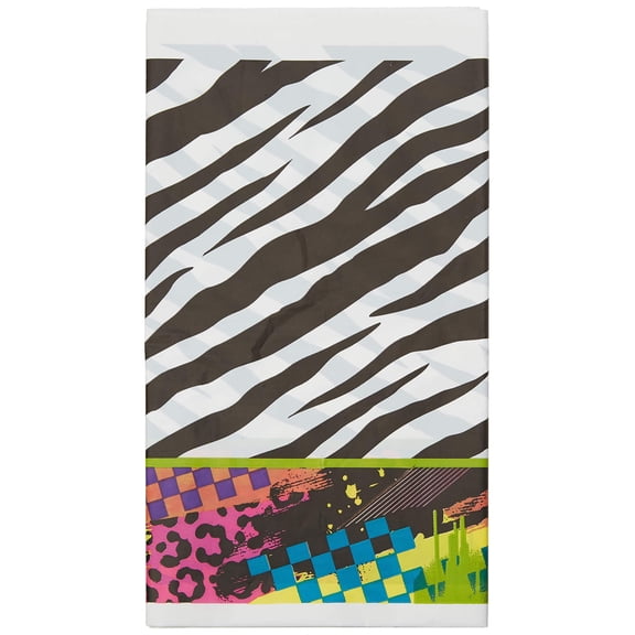 80's Party Table Cover, 54" x 102"