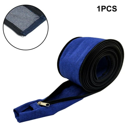 

RANMEI 1PCS Blue TIG/MIG Welded Torch Cable Cover with Pull Chain 4.5CM