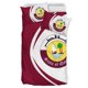 thumbnail image 2 of Juego de cama Escudo de Armas Bandera de Qatar Círculo RLT12, 2 of 5