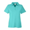 thumbnail image 4 of CORE365 CE112W Women's Fusion ChromaSoft™ Pique Polo-Sea Glass-XS, 4 of 6