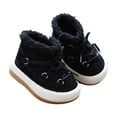 thumbnail image 3 of Hrsba Kids Snow Boots,On Solid Color Thick Fleece Lined Bread Style Cotton Boots, 3 of 6