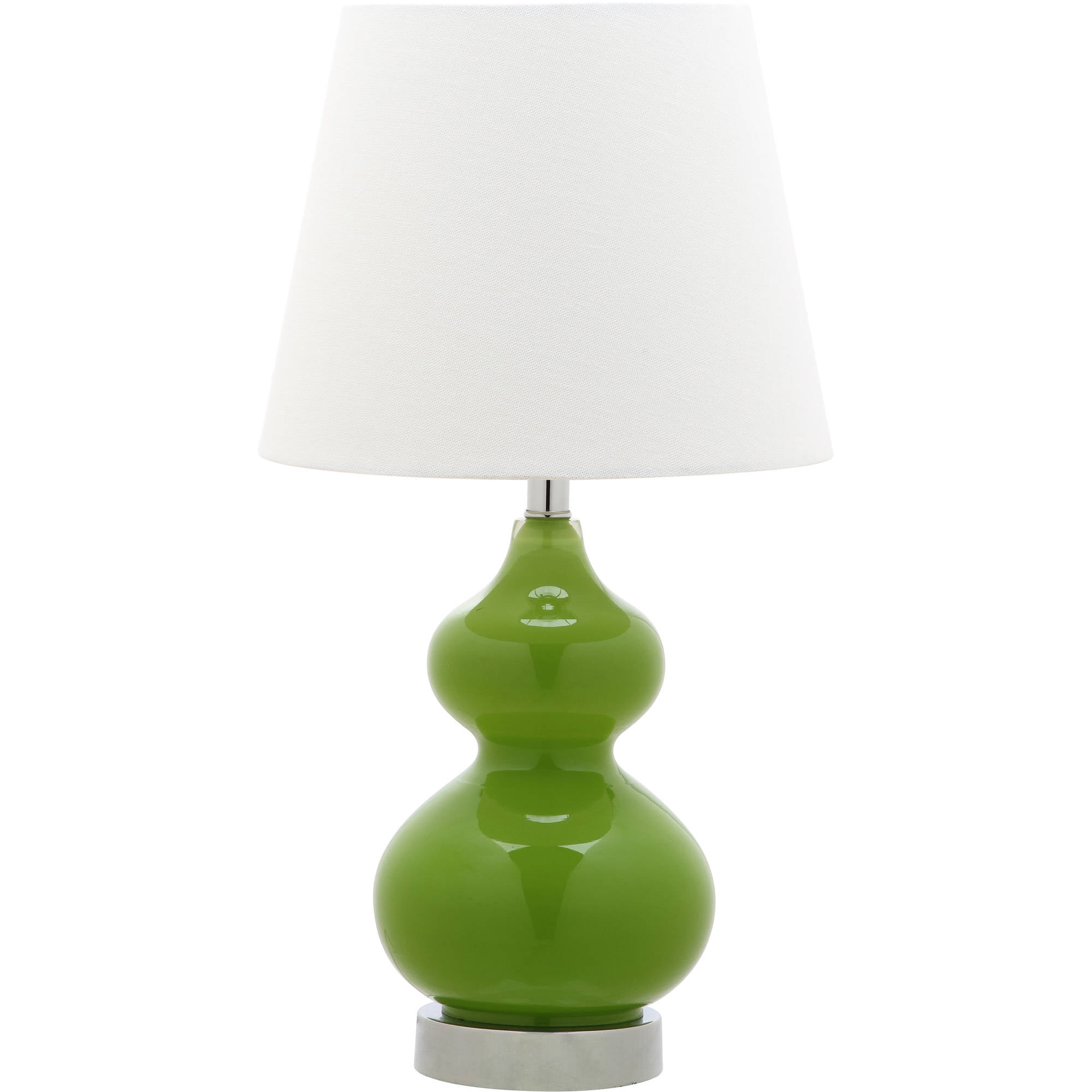 Safavieh Kids Eva Double Gourd Mini Glass Table Lamp with CFL Bulb ...