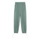 thumbnail image 3 of WILLBEST Pantalones Casuales para Mujer, de Color Sólido, Holgados, Deportivos, con Cintura y Dobladillo con Cordón para Uso Diario y Actividades Activas. Grande, 3 of 3