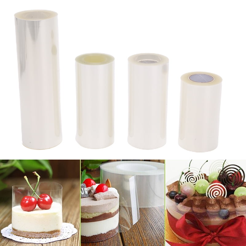 1 Roll Transparent Cake Collar Kitchen Acetate Cake Chocolate Candy For Baking