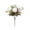 White,12.99*3.94IN, variant on Artificial Flowers Like Real Artificial Bouquet, Mixed Silk Artificials Roses Bouquet with Daisy Chrysanthemum White Flowers for Centerpiece Table Wedding Party, Available in 7 colors