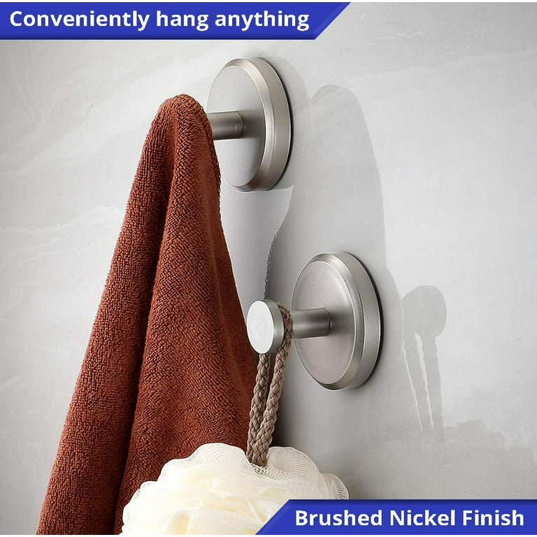 Suction Pad Robe or Towel Hook in Chrome