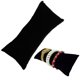 thumbnail image 3 of Almohada de joyería YONGSHENG Almohada para reloj de pulsera terciopelo gris negro, 3 of 5