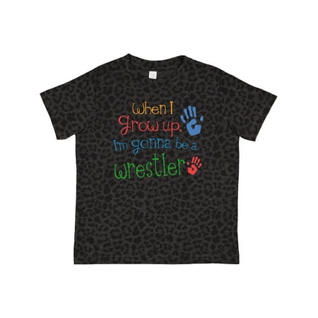 

Inktastic Future Wrestler Wrestling Gift Toddler Boy Girl T-Shirt