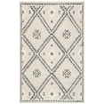 thumbnail image 4 of SAFAVIEH Kilim Aindreas Tribal Area Rug, Grey/Black, 7' x 7' Round, 4 of 9