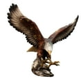 thumbnail image 5 of deevoka Modern Eagle Figurines Collectible Sculpture for Office Decoration Gift 31cmx16.5cmx25.5cm, 5 of 9