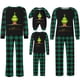 thumbnail image 1 of Conjuntos de pijamas navideños familiares a juego Grinch 2024, pijama de Grinch con parte superior y pantalones de pijama a cuadros, pijama de Grinch para niños y adultos para la familia, Hombres M, 1 of 4