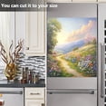 thumbnail image 6 of Dishwasher Magnetic Sticker 23x26 Inch Refrigerator Magnetic Sticker Washing Machine Magnetic Sticker Kitchen Panel Magnetic Sticker Home Decor Beautiful Flower Road, 6 of 6