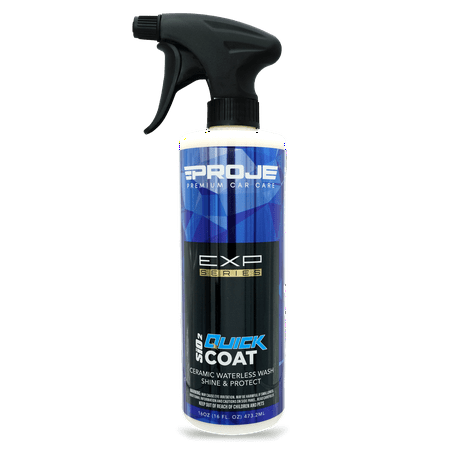 Proje SiO2 Quick Coat, Anti Static Ceramic Waterless Wash, Rejuvenates Existing Ceramic Coatings, 16 Fl Oz