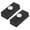 Black, variant on MIANGASTORE 2pcs Retro Door Bell Switch Wall Mounted Doorbell Push Button Doorbell Button Door Bell Push Button Wall Mounted Doorbell Switch Garage Doorbell Button